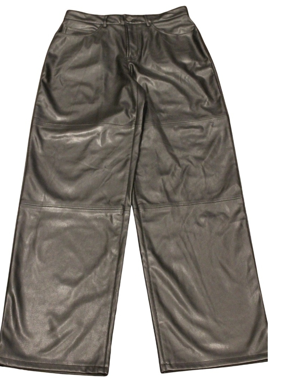 2/$30 🏷 Garage Faux Leather Wide Leg Pants Size 3 BNWT